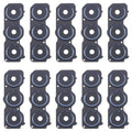 10pcs Rear Camera Lens Cover, For Samsung Galaxy M35 5G SM-M356B, For Samsung Galaxy M54 SM-M546B