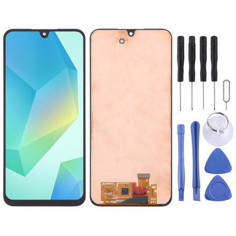 Schermo LCD con digitalizzatore per Samsung Galaxy A16 4G, A16 5G,