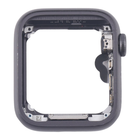 Piastra della lunetta del telaio centrale en lega di alluminio avec cavo flexible dell'asse di rotation della corona, Pour Apple Watch Series 4 44MM LTE, Pour Apple Watch Series 4 44MM GPS, Pour Apple Watch Series 4 40MM LTE...