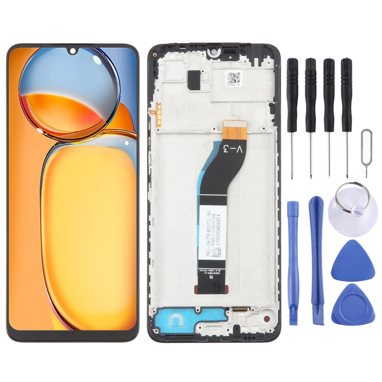 OEM LCD Screen Digitizer Full Assembly with Frame, For Xiaomi Poco C71, For Xiaomi Redmi 14C 4G / 5G, For Xiaomi Redmi A4, For Xiaomi Redmi A3 Pro      ...