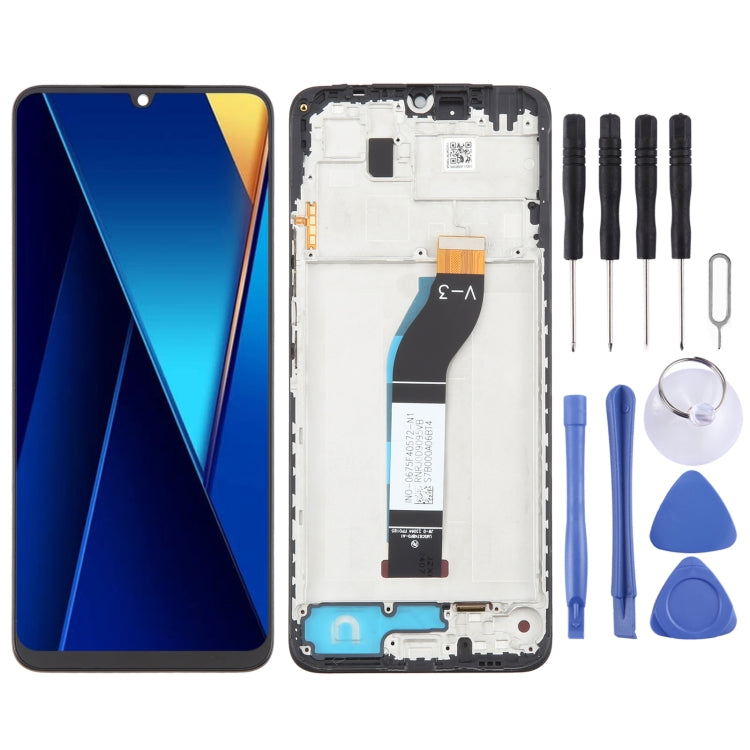 OEM LCD Screen Digitizer Full Assembly with Frame, For Xiaomi Poco C71, For Xiaomi Redmi 14C 4G / 5G, For Xiaomi Redmi A4, For Xiaomi Redmi A3 Pro      ...