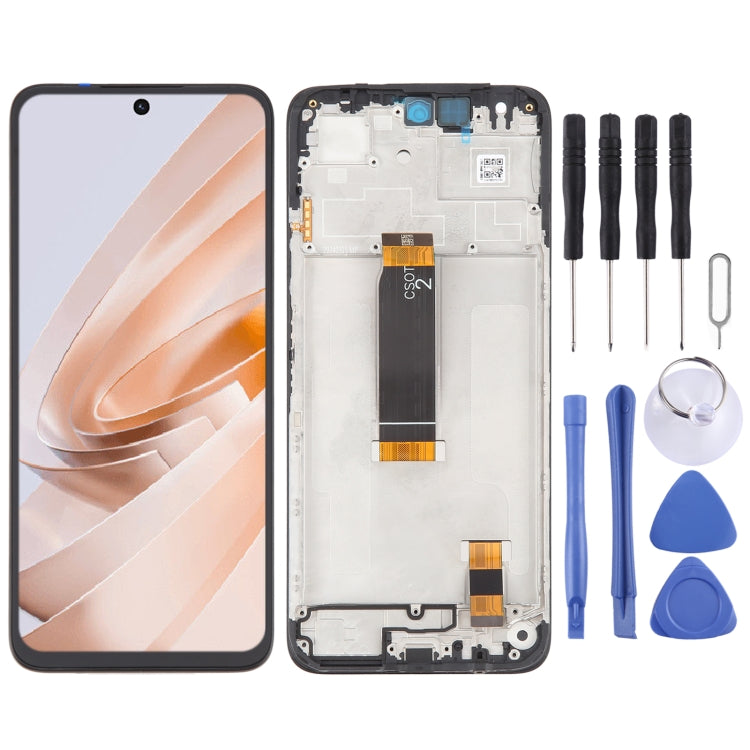 OEM LCD Screen Digitizer Full Assembly with Frame, For Xiaomi Poco C71, For Xiaomi Redmi 14C 4G / 5G, For Xiaomi Redmi A4, For Xiaomi Redmi A3 Pro      ...