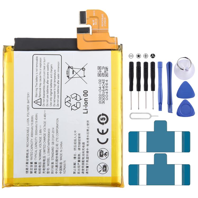 Battery Replacement, For ZTE Axon 60 / 60 Lite E6706ZTE-B 5000mAh, For ZTE Blade A34 / A54 GH6701-GH6702 5000mAh                                        ...