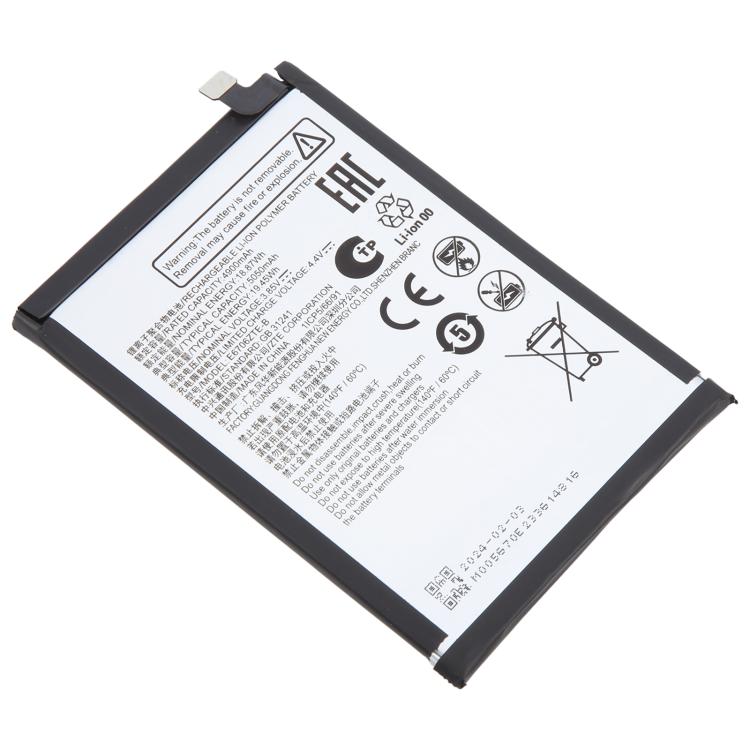 Battery Replacement, For ZTE Axon 60 / 60 Lite E6706ZTE-B 5000mAh, For ZTE Blade A34 / A54 GH6701-GH6702 5000mAh                                        ...