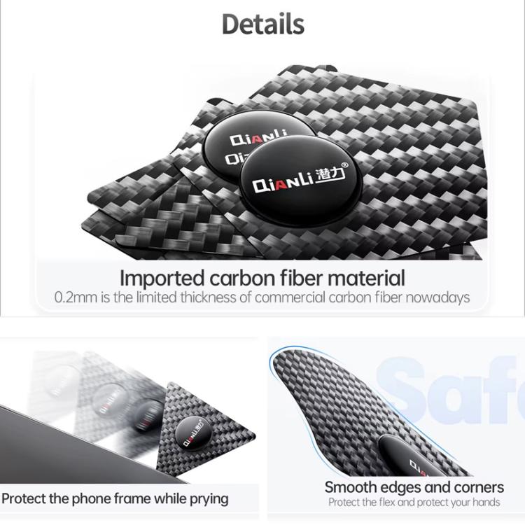 Qianli High Toughness Multifunctional Carbon Fiber Prying Tool, Pentagon Shaped, Hexagon Shaped, Triangular shaped, Pentagram Shaped, Hexagram Shaped   ...