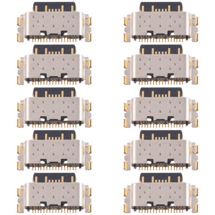 10pcs Original Charging Port Connector, For Xiaomi Redmi 10C 4G, For Xiaomi Redmi Note 11E Pro 5G, For Xiaomi Redmi Note 11E 5G, For Xiaomi Redmi 10 Pri...