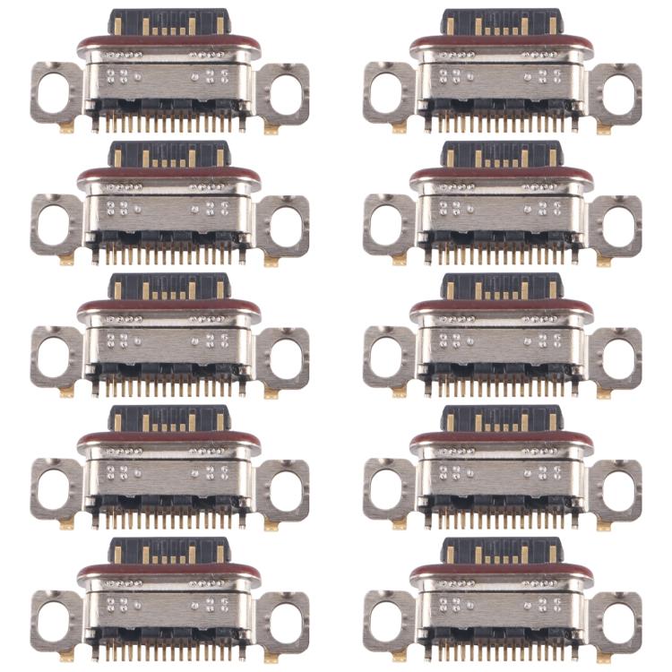 10pcs Original Charging Port Connector, For Xiaomi Redmi Note 13 5G, For Xiaomi Redmi 13C 4G, For Xiaomi Redmi Note 13 Pro+                             ...