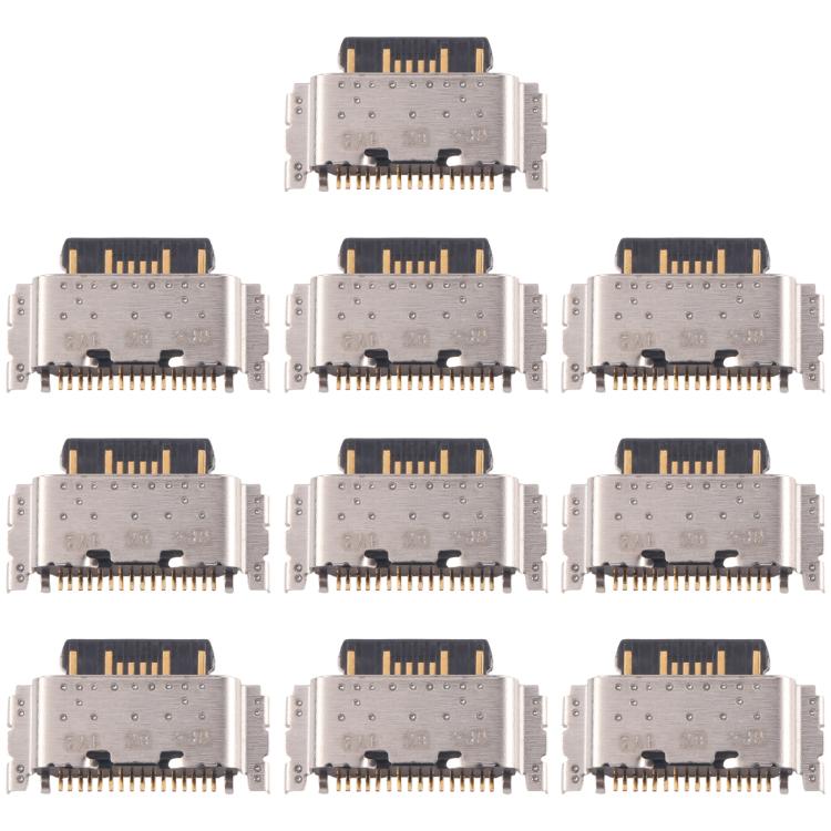 10pcs Original Charging Port Connector, For Xiaomi Redmi Note 13 5G, For Xiaomi Redmi 13C 4G, For Xiaomi Redmi Note 13 Pro+                             ...