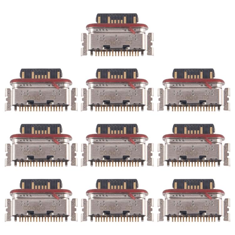 10pcs Original Charging Port Connector, For Xiaomi Redmi Note 13 5G, For Xiaomi Redmi 13C 4G, For Xiaomi Redmi Note 13 Pro+                             ...