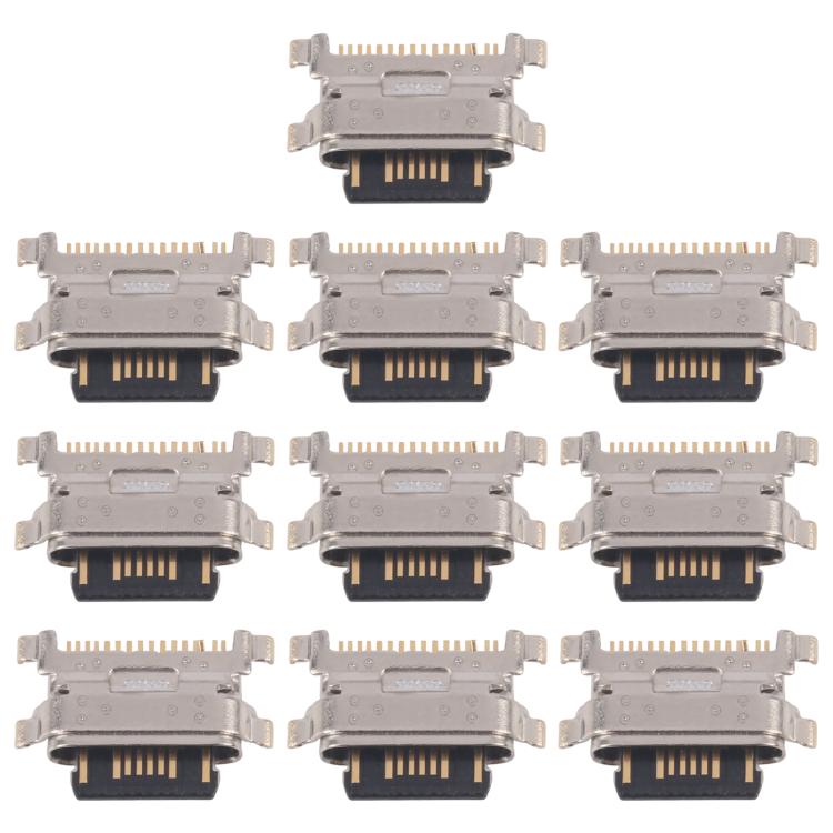 10pcs Original Charging Port Connector, For Xiaomi Redmi Note 13 5G, For Xiaomi Redmi 13C 4G, For Xiaomi Redmi Note 13 Pro+                             ...