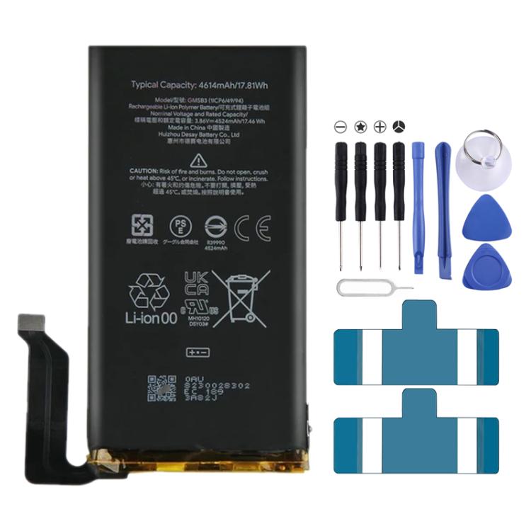 Battery Replacement, For Google Pixel 8A 4492mAh G07DF, For Google Pixel 8 Pro 4950mAh GUKD8, For Google Pixel 8 4575mAh GS35E                          ...