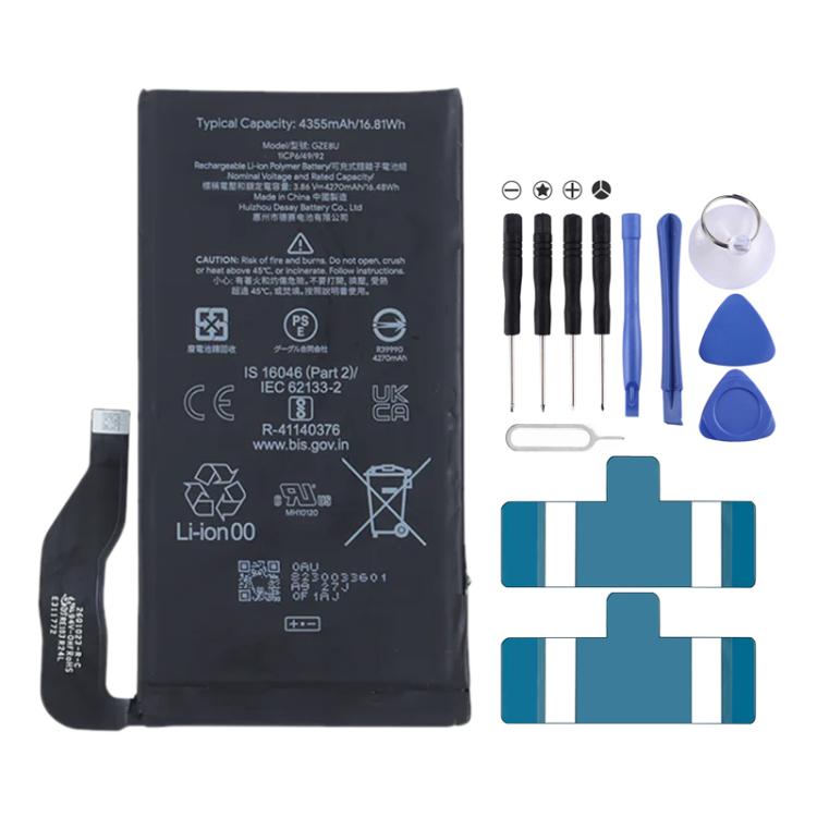 Battery Replacement, For Google Pixel 8A 4492mAh G07DF, For Google Pixel 8 Pro 4950mAh GUKD8, For Google Pixel 8 4575mAh GS35E                          ...