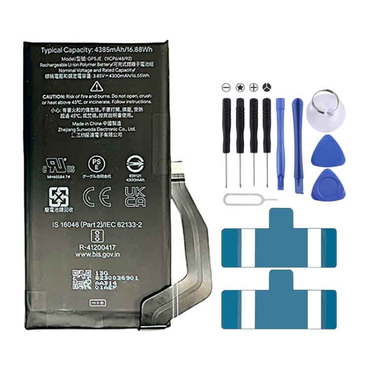 Battery Replacement, For Google Pixel 8A 4492mAh G07DF, For Google Pixel 8 Pro 4950mAh GUKD8, For Google Pixel 8 4575mAh GS35E                          ...