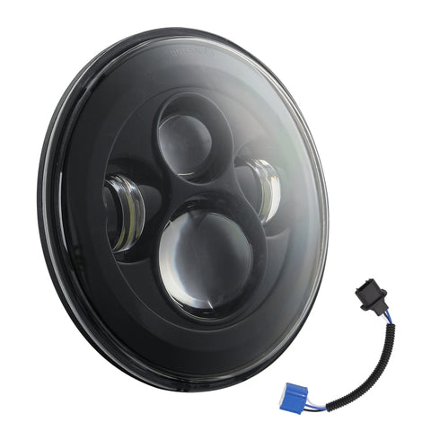 Lampade LED rotonde 7" H4/H13 4000LM 6000K 40W per Jeep Wrangler DC