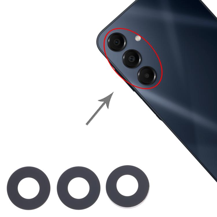 10set Back Camera Lens, For Samsung Galaxy A16 5G SM-A166B, For Samsung Galaxy A06 SM-A065F, For Samsung Galaxy S24 FE SM-S721B                         ...