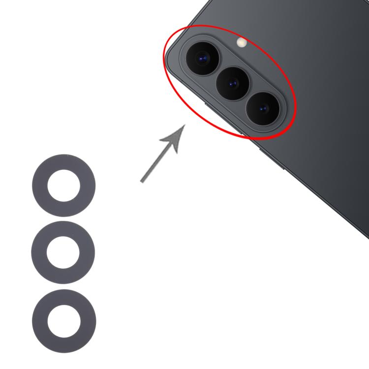 10set Back Camera Lens, For Samsung Galaxy S26+ SM-S947B, For Samsung Galaxy M07 SM-M075F, For Samsung Galaxy M17 SM-M176B                              ...