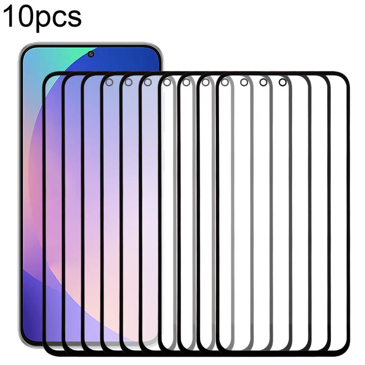 10pcs Front Screen Outer Glass Lens with OCA Optically Clear Adhesive, For Galaxy S26+ SM-S947B, For Galaxy M07 SM-M075F, For Galaxy M17 SM-M176B       ...