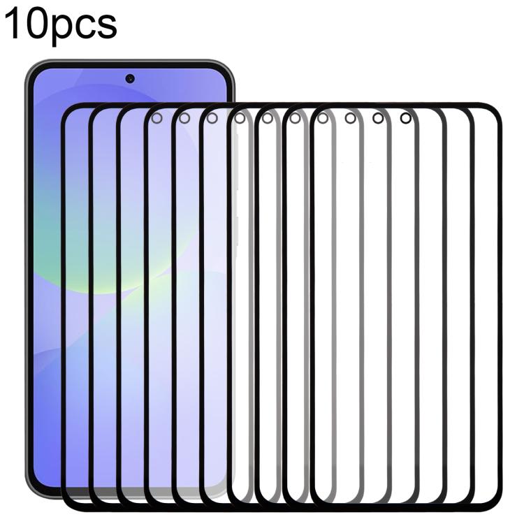10pcs Front Screen Outer Glass Lens with OCA Optically Clear Adhesive, For Galaxy S26+ SM-S947B, For Galaxy M07 SM-M075F, For Galaxy M17 SM-M176B       ...