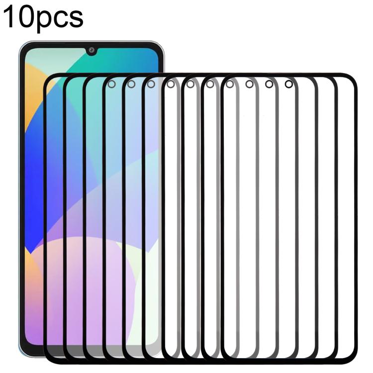 10pcs Front Screen Outer Glass Lens with OCA Optically Clear Adhesive, For Galaxy S26+ SM-S947B, For Galaxy M07 SM-M075F, For Galaxy M17 SM-M176B       ...