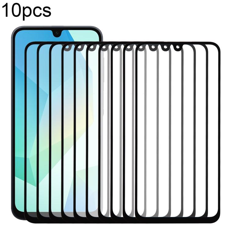 10pcs Front Screen Outer Glass Lens with OCA Optically Clear Adhesive, For Samsung Galaxy S25 SM-S931B, For Samsung Galaxy S25+ SM-S936B                ...