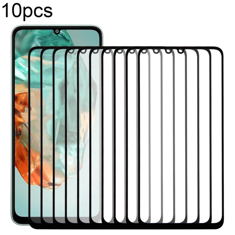 10pcs Front Screen Outer Glass Lens with OCA Optically Clear Adhesive, For Galaxy S26+ SM-S947B, For Galaxy M07 SM-M075F, For Galaxy M17 SM-M176B       ...