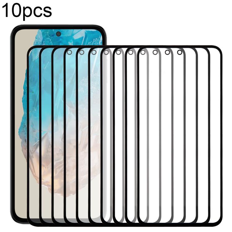 10pcs Front Screen Outer Glass Lens with OCA Optically Clear Adhesive, For Samsung Galaxy S25 SM-S931B, For Samsung Galaxy S25+ SM-S936B                ...