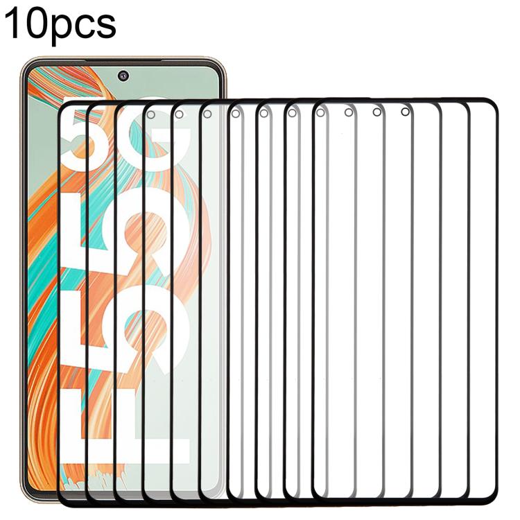 10pcs Front Screen Outer Glass Lens with OCA Optically Clear Adhesive, For Samsung Galaxy S25 SM-S931B, For Samsung Galaxy S25+ SM-S936B                ...