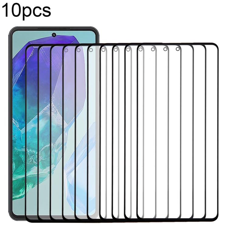 10pcs Front Screen Outer Glass Lens with OCA Optically Clear Adhesive, For Samsung Galaxy S25 SM-S931B, For Samsung Galaxy S25+ SM-S936B                ...