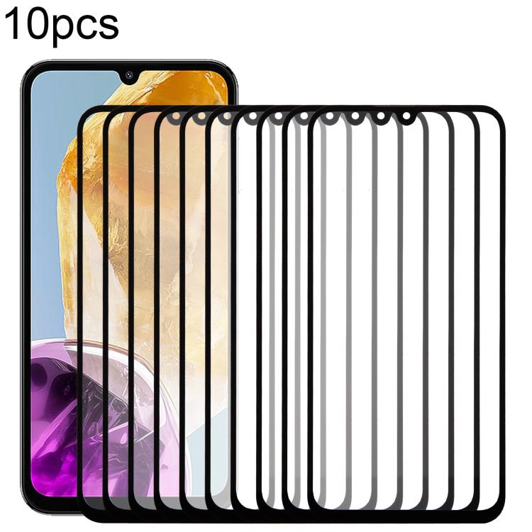 10pcs Front Screen Outer Glass Lens with OCA Optically Clear Adhesive, For Samsung Galaxy S25 SM-S931B, For Samsung Galaxy S25+ SM-S936B                ...