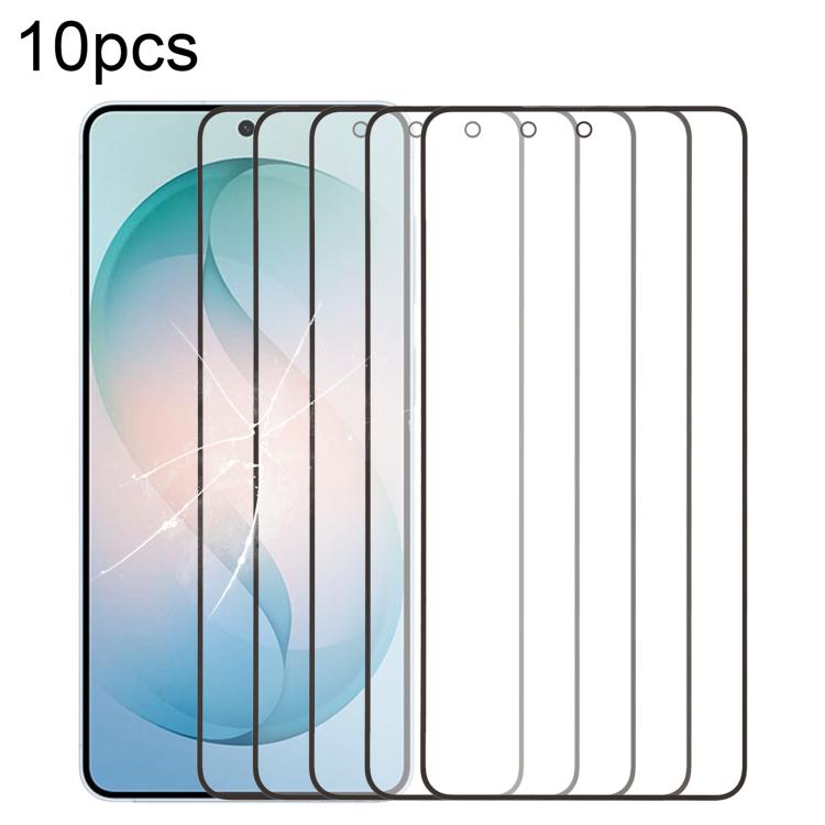 10pcs Front Screen Outer Glass Lens with OCA Optically Clear Adhesive, For Galaxy S26+ SM-S947B, For Galaxy M07 SM-M075F, For Galaxy M17 SM-M176B       ...