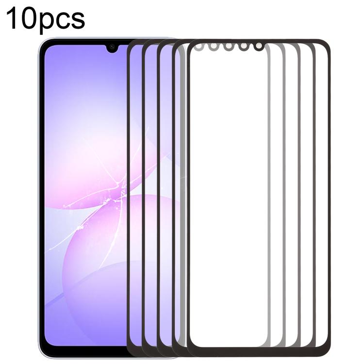 10pcs Front Screen Outer Glass Lens with OCA Optically Clear Adhesive, For Galaxy S26+ SM-S947B, For Galaxy M07 SM-M075F, For Galaxy M17 SM-M176B       ...