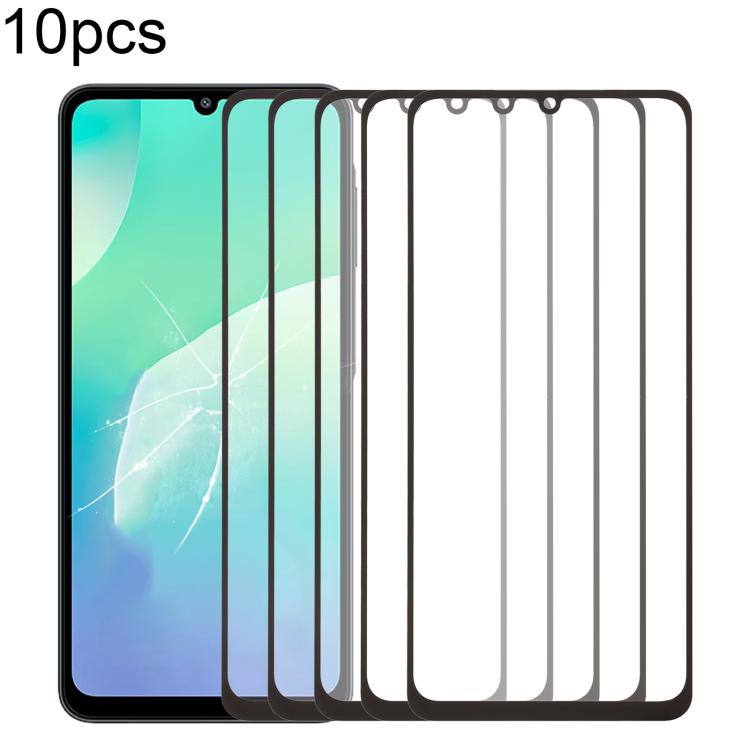10pcs Front Screen Outer Glass Lens with OCA Optically Clear Adhesive, For Galaxy S26+ SM-S947B, For Galaxy M07 SM-M075F, For Galaxy M17 SM-M176B       ...