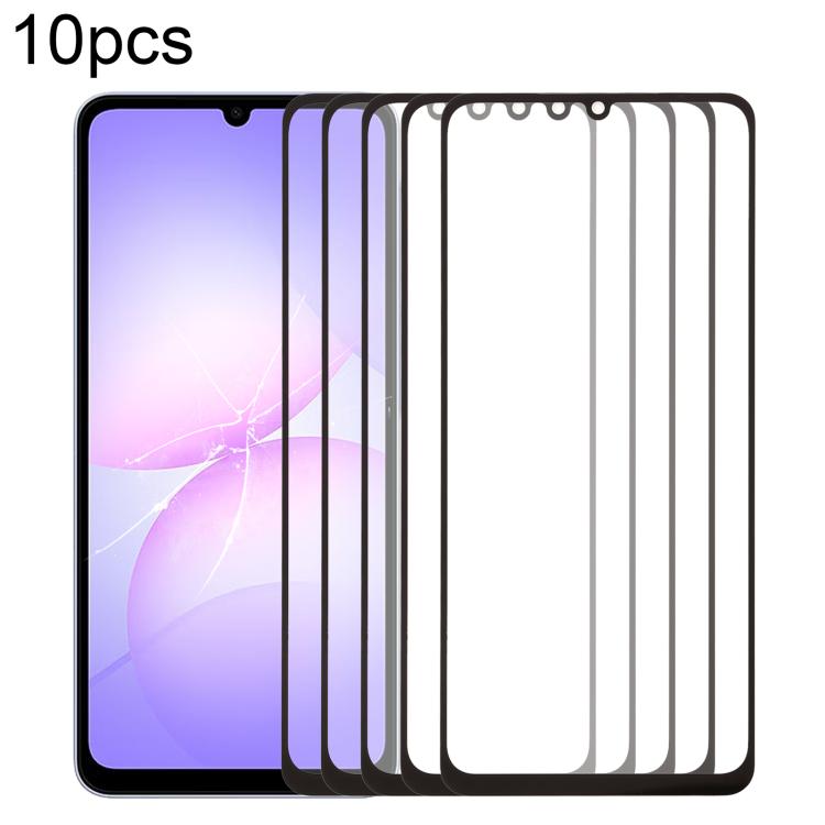 10pcs Front Screen Outer Glass Lens with OCA Optically Clear Adhesive, For Galaxy S26+ SM-S947B, For Galaxy M07 SM-M075F, For Galaxy M17 SM-M176B       ...