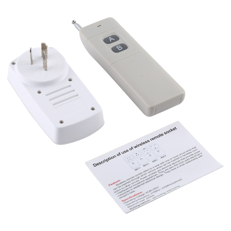 Smart Wireless Remote Control Socket for US Plug - AK-DL220