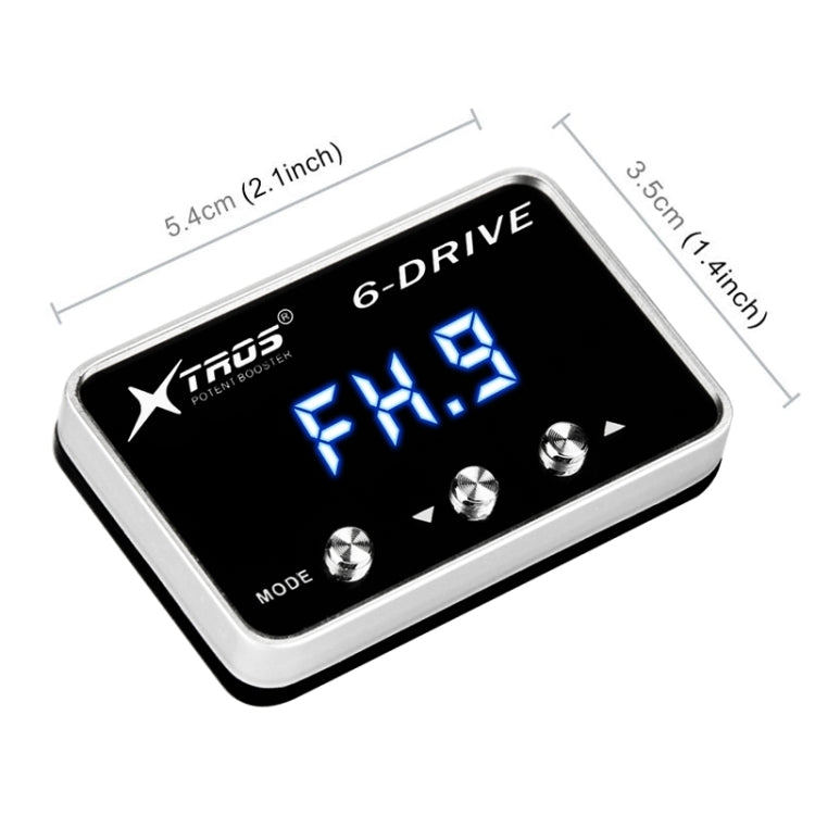TROS TS-6Drive Potent Booster Electronic Throttle Controller, For Peugeot 206 2009+, For Peugeot 207 2009+, For Peugeot 208 2012+, For Peugeot 2008 2013...