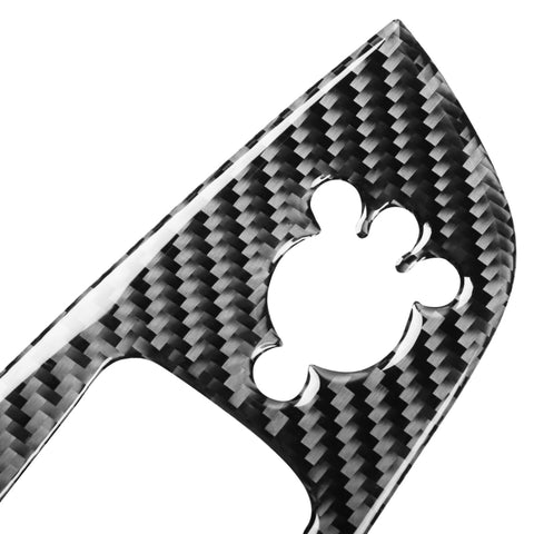 Adhésif décoratif pour panneaux solaires en verre pour les plus fins en fibre de carbone 6 en 1 pour Audi Q7 2008-2015, guide à destra, lève-vitre, conduite à droite