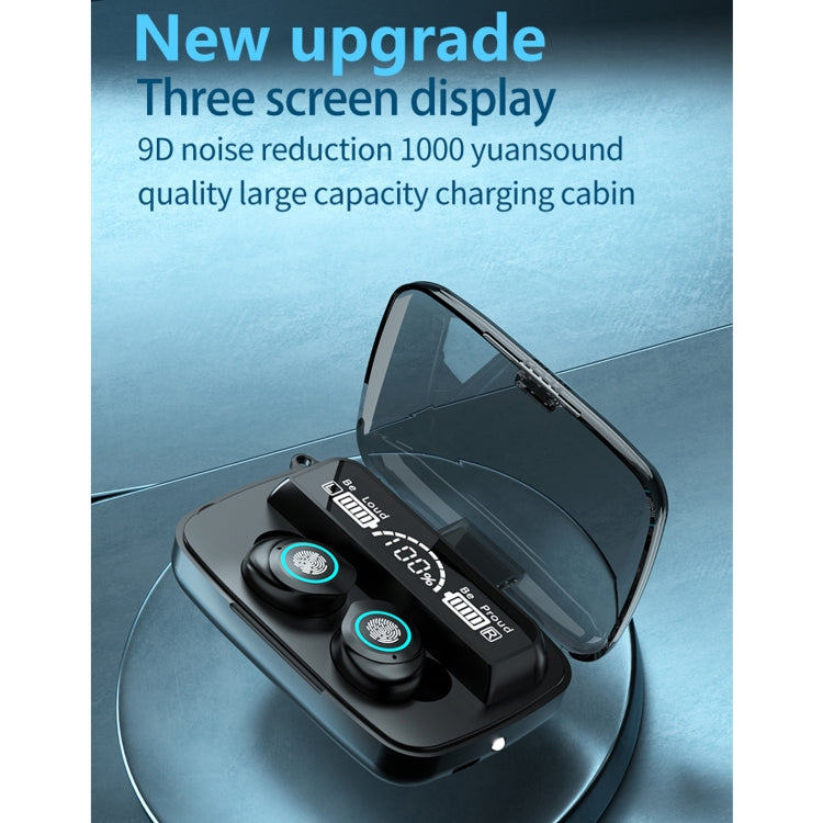 Auricolari Bluetooth M17 5.1 con Display LED e Scatola di Ricarica,