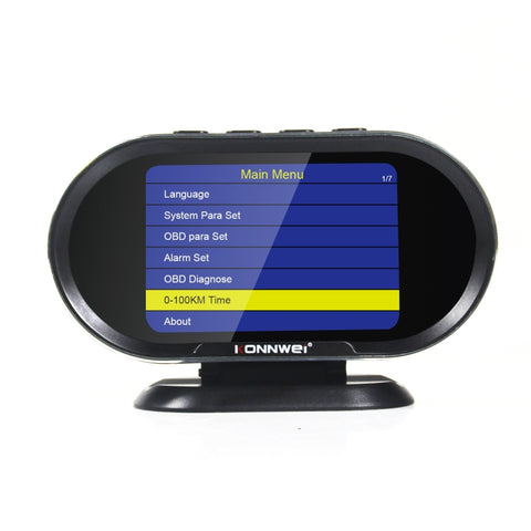 Scanner OBDII/EOBD 2 in 1 KONNWEI KW206 con Monitor LCD 3,5 Pollici