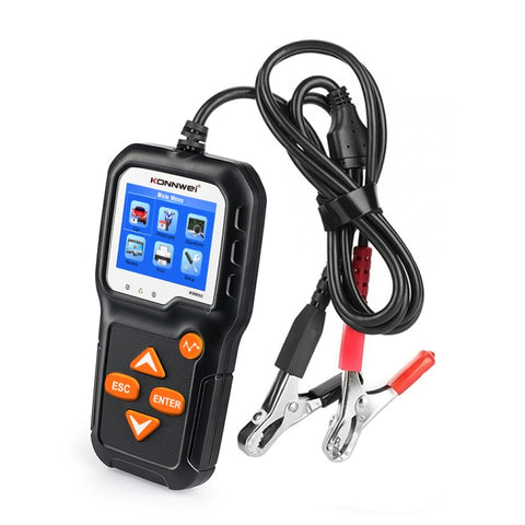 KONNWEI KW650 - Rilevatore Batteria 6V-12V per Auto e Moto con