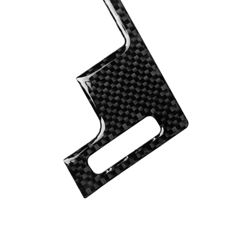 Adhésif décoratif effrayant pour ventilation centrale en fibre de carbone pour voiture pour Nissan 350z 2006-2009, échappement de ventilation centrale