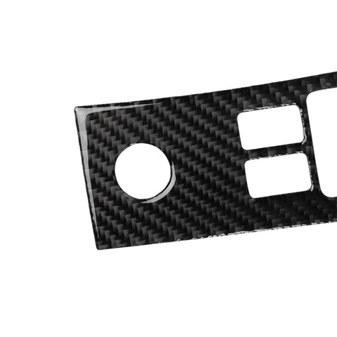 Adhésif décoratif pour ascension en fibre de carbone pour voiture pour Nissan 350z 2006-2009, guide vers le sinistre, lève-vitre, conduite à gauche