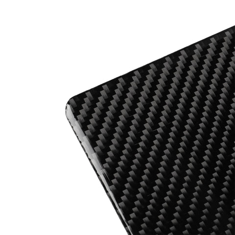 Adhésif décoratif pour porte-satellites pour contrôle du système central en fibre de carbone pour voiture pour Nissan 350z 2006-2009, boîte de rangement de contrôle du système central