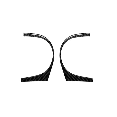 Autocollant décoratif pour porte de voiture en fibre de carbone pour Nissan 350z 2006-2009, trou de tasse d'eau pour porte de voiture