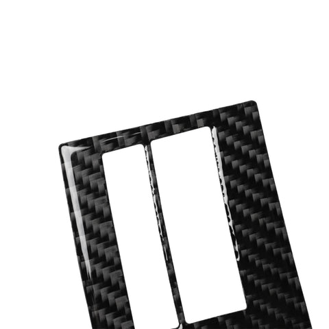 Adhésif décoratif pour le contrôle du système de navigation en fibre de carbone pour voiture pour Nissan 350z 2006-2009, contrôle du système de navigation