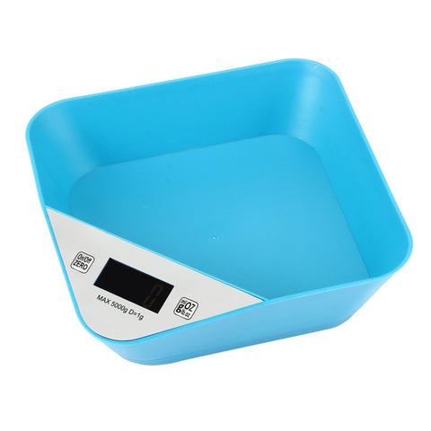 Bilancia elettronica da cucina a LED a forma di ciotola da 5000 g x 1 g, 5000g x 1g