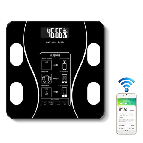 Balance électronique intelligente pour l'herbe corporelle pour un usage domestique, version batterie, version batterie