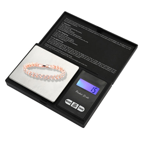 MH-8015 Bilan électronique portable pour bijoux en or avec diamants de haute précision (0,01 g ~ 100 g), sans batterie, MH-8015 100 g