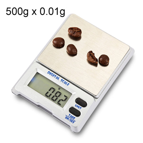 M-18 500 gx 0,01 g Bilan électronique numérique pour jeux de haute précision avec écran LCD de 1,5 pouces, 500 g/0,01 g