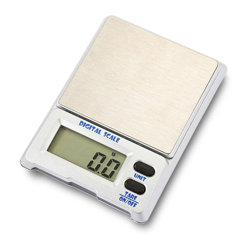 M-18 Balance électronique numérique pour jeux avec une haute précision de 1000 g x 0,1 g avec écran LCD de 1,5 pouces, 1000 g/0,1 g