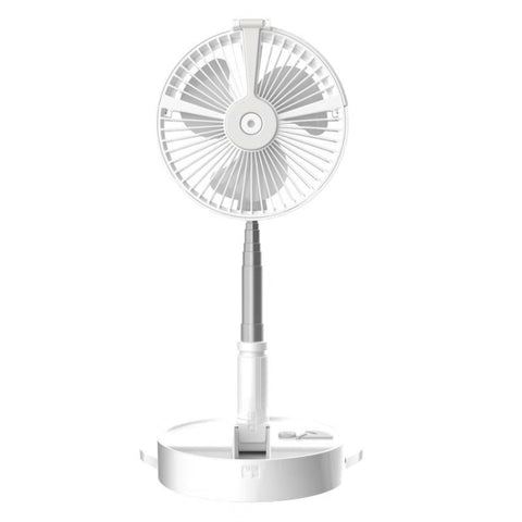 Ventilatore spray umidificante e idratante Ventilatore pieghevole portatile da tavolo con ricarica USB